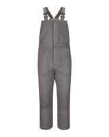 Bulwark Men's Deluxe Insulated Bib Overall - EXCEL FR® ComforTouch. BLC8 - Grey