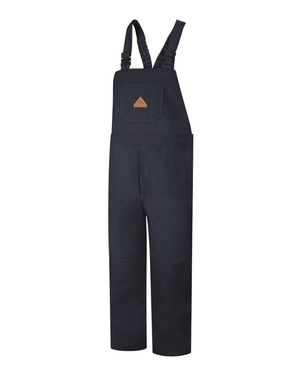 Bulwark Men's Duck Unlined Bib Overall - EXCEL FR® ComforTouch. BLF8 - Navy Duck