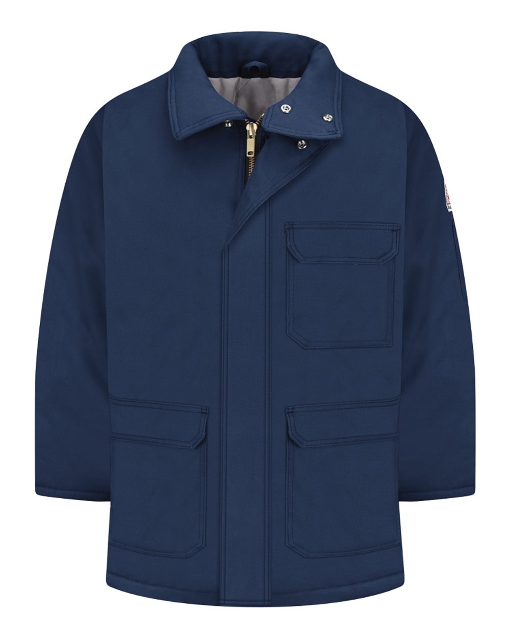 Bulwark Men's Deluxe Parka - EXCEL FR® ComforTouch. JLP8 - Navy