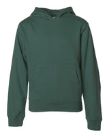 Independent Trading Co. Youth Midweight Hooded Sweatshirt. SS4001Y - Alpine Green