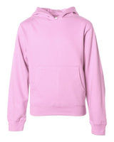 Independent Trading Co. Youth Midweight Hooded Sweatshirt. SS4001Y - Light Pink