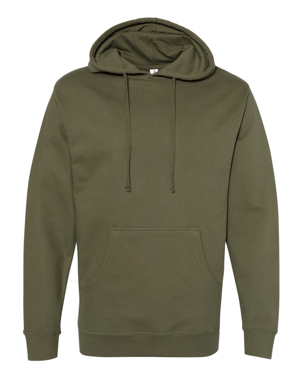 Independent Trading Co. Unisex Midweight Hooded Sweatshirt. SS4500 - Army