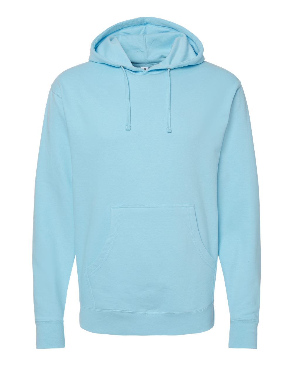 Independent Trading Co. Unisex Midweight Hooded Sweatshirt. SS4500 - Blue Aqua