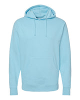 Independent Trading Co. Unisex Midweight Hooded Sweatshirt. SS4500 - Blue Aqua