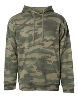 Independent Trading Co. Unisex Midweight Hooded Sweatshirt. SS4500 - Forest Camo