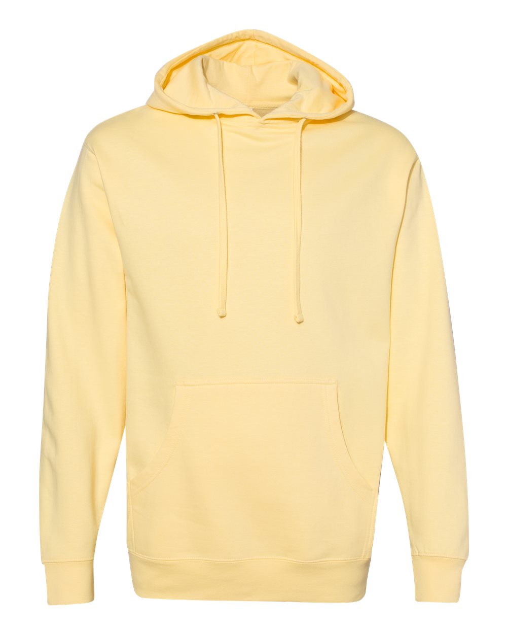 Independent Trading Co. Unisex Midweight Hooded Sweatshirt. SS4500 - Light Yellow