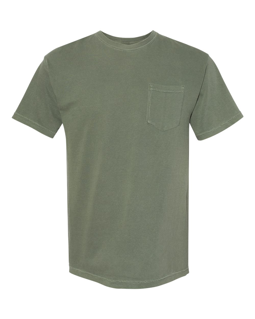 Comfort Colors Unisex Garment-Dyed Heavyweight Pocket T-Shirt. 6030 - Moss