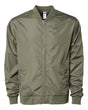 Independent Trading Co. Unisex Lightweight Bomber Jacket. EXP52BMR - Army