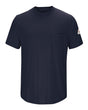 Bulwark Men's FR Lightweight Pocket T-Shirt. SMT6 - Navy