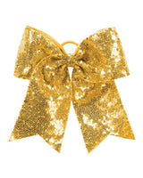 Augusta Sportswear Sequin Cheer Hair Bow. 6702 - Gold