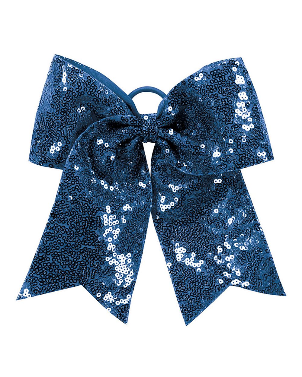 Augusta Sportswear Sequin Cheer Hair Bow. 6702 - Navy
