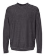 Boxercraft Unisex Corded Crewneck Sweatshirt. D02 - Black