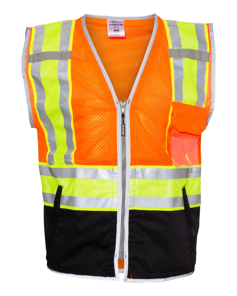 Kishigo Unisex Premium Brilliant Series® Ultimate Reflective Vest. 1543-1544 - Orange