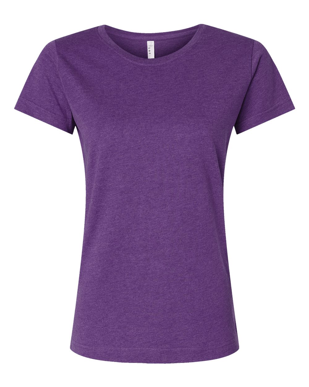 LAT Women's Fine Jersey Tee. 3516 - Vintage Purple