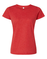 LAT Women's Fine Jersey Tee. 3516 - Vintage Red