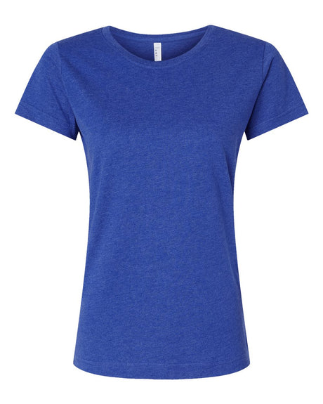 LAT Women's Fine Jersey Tee. 3516 - Vintage Royal