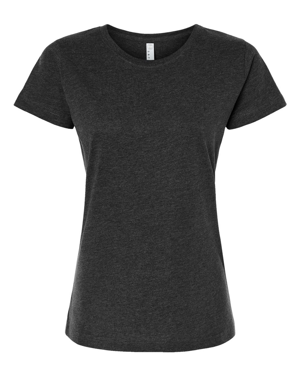 LAT Women's Fine Jersey Tee. 3516 - Vintage Smoke