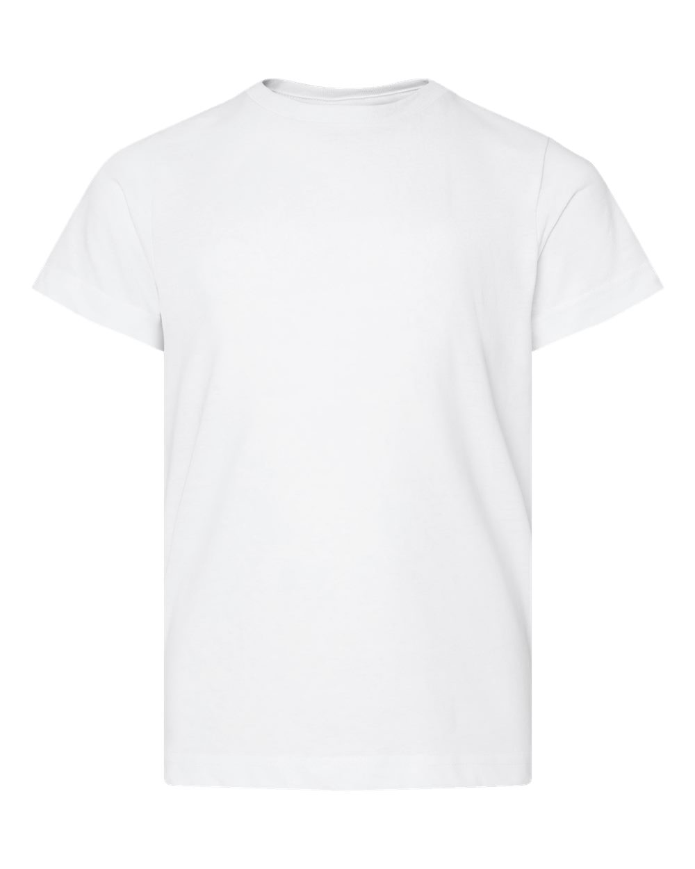 LAT Youth Fine Jersey Tee. 6101 - Blended White
