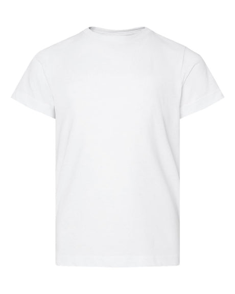 LAT Youth Fine Jersey Tee. 6101 - Blended White