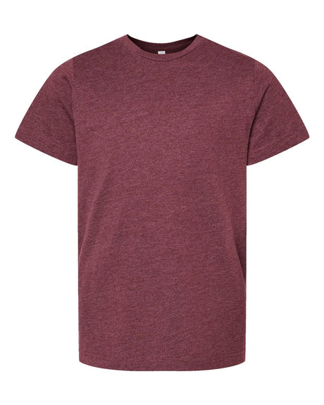 LAT Youth Fine Jersey Tee. 6101 - Vintage Burgundy