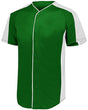 Augusta Sportswear Men's Full Button Baseball Jersey. 1655