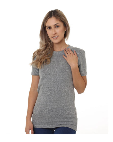 Bayside Women's USA-Made Triblend T-Shirt. 5810 - Tri Athletic Grey