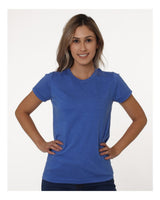 Bayside Women's USA-Made Triblend T-Shirt. 5810 - Tri Denim