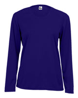 C2 Sport Women's Performance Long Sleeve T-Shirt. 5604 - Purple