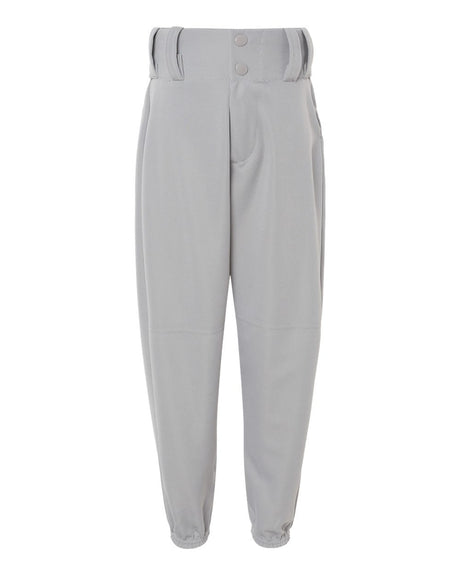 Alleson Athletic Youth Baseball Pants. 605PY - Grey