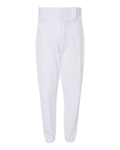 Alleson Athletic Youth Baseball Pants. 605PY - White