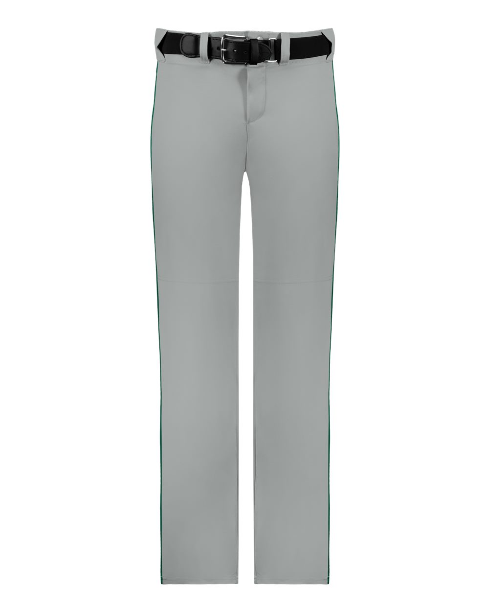 Alleson Athletic Men's Baseball Pants With Braid. 605WLB - Grey/ Forest