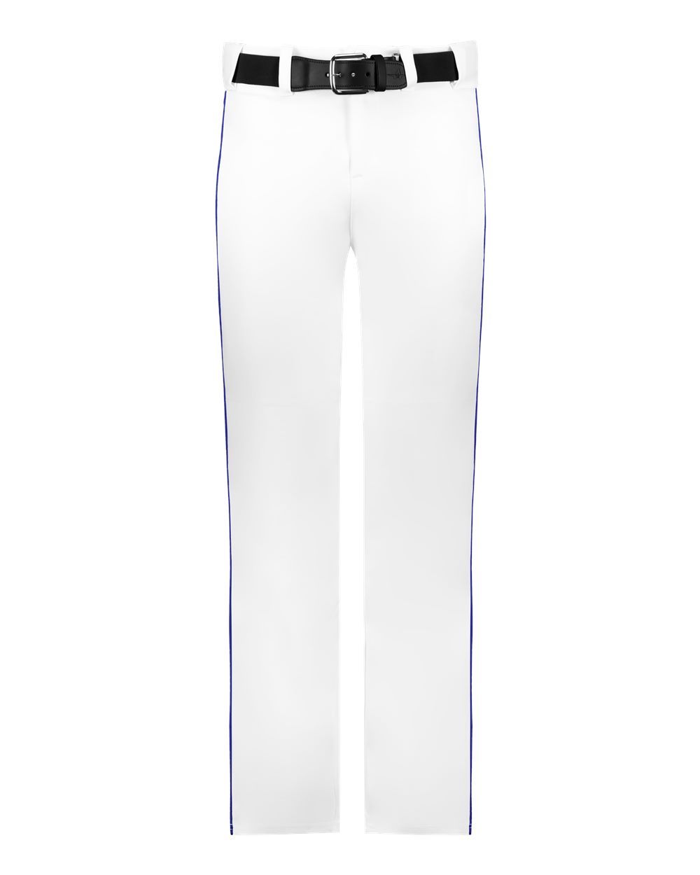 Alleson Athletic Men's Baseball Pants With Braid. 605WLB - White/ Purple