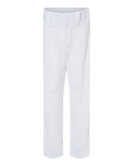 Alleson Athletic Youth Baseball Pants. 605WLPY - White
