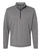 Adidas Men's Ultimate365 Lightweight Quarter-Zip Pullover. A401 - Black Heather