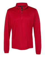 Adidas Men's Ultimate365 Lightweight Quarter-Zip Pullover. A401 - Power Red