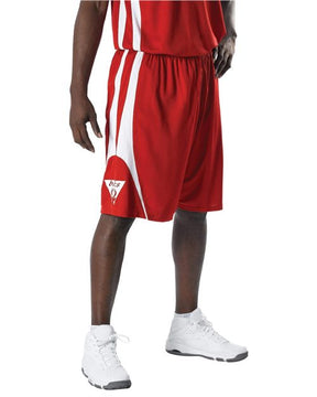 Alleson Athletic Youth Reversible Basketball Shorts. 54MMPY