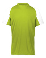 Augusta Sportswear Men's Cutter Jersey. 1517 - Lime/ White