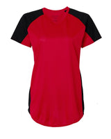 Augusta Sportswear Women's Cutter Jersey. 1522 - Red/ Black