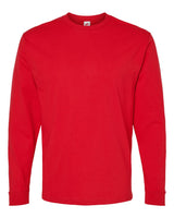 Hanes Unisex Essential-T Long Sleeve T-Shirt. 5286 - Athletic Red