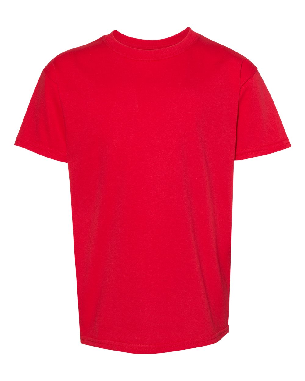 Hanes Youth Essential-T T-Shirt. 5480 - Athletic Red