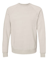 Independent Trading Co. Unisex Special Blend Raglan Crewneck Sweatshirt. PRM30SBC - Stone Heather