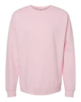Independent Trading Co. Unisex Midweight Crewneck Sweatshirt. SS3000 - Light Pink