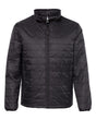 Independent Trading Co. Men's Puffer Jacket. EXP100PFZ - Black