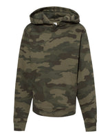Independent Trading Co. Youth Midweight Hooded Sweatshirt. SS4001Y - Forest Camo