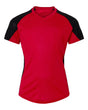 Augusta Sportswear Girls' Cutter Jersey. 1523 - Red/ Black