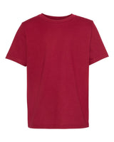 Next Level Youth Cotton Tee. 3310 - Cardinal