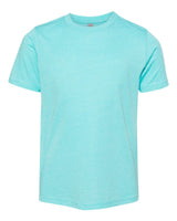 Next Level Youth Triblend Tee. 6310 - Tahiti Blue