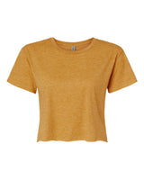 Next Level Women's Festival Crop Top. 5080 - Antique Gold