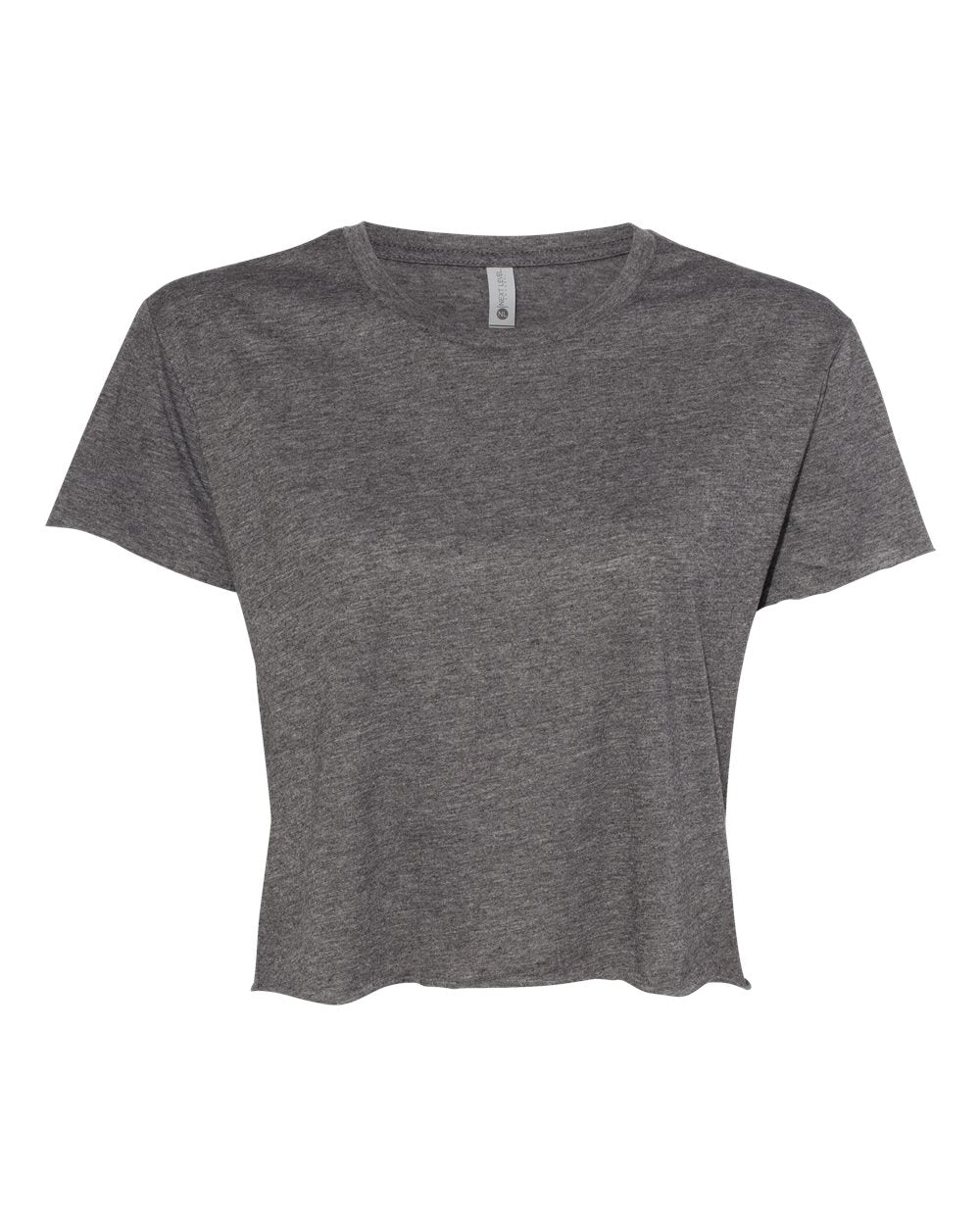 Next Level Women's Festival Crop Top. 5080 - Charcoal