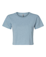 Next Level Women's Festival Crop Top. 5080 - Stonewash Denim
